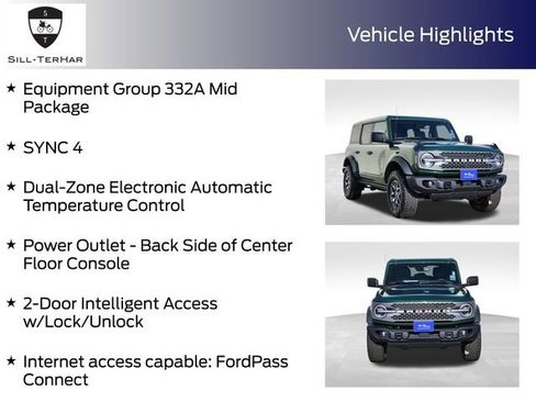 Certified 2025 Ford Bronco Badlands AWD/4WD image 4