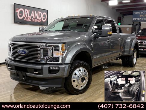 Used 2021 Ford F450 Platinum w/ FX4 Off-Road Package AWD/4WD image 1