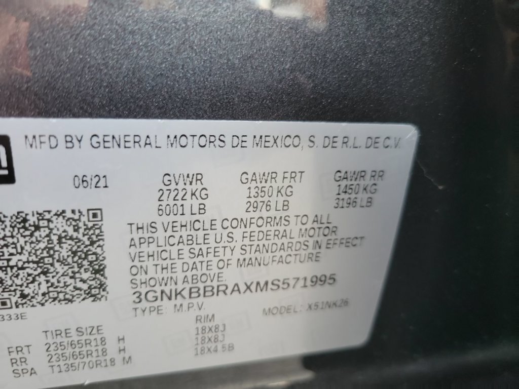 Certified 2021 Chevrolet Blazer LT FWD image 33