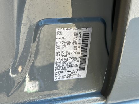 New 2026 Nissan Frontier Pro-X w/ Tow Package RWD image 32