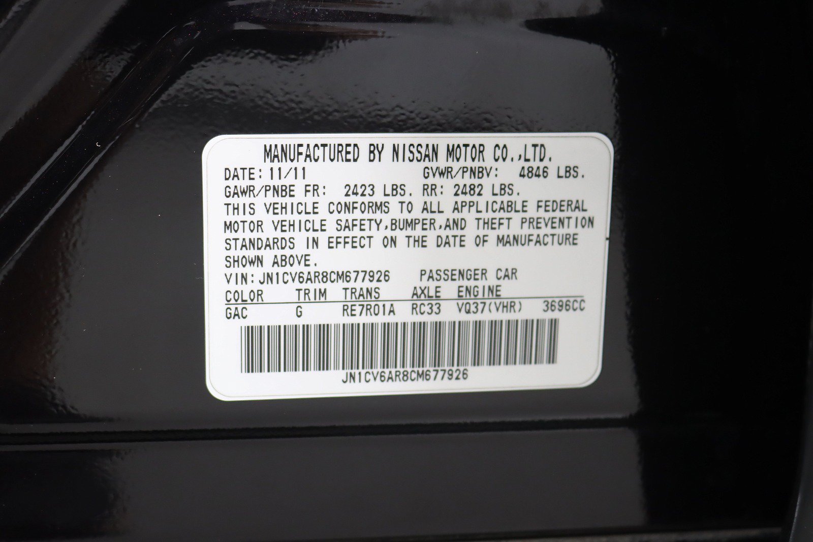 Used 2012 INFINITI G37 x Sedan w/ Premium Pkg AWD/4WD image 35