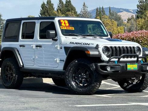 Certified 2023 Jeep Wrangler Unlimited Rubicon 4xe AWD/4WD image 2
