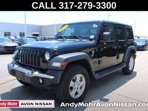 Used 2022 Jeep Wrangler Unlimited Sport AWD/4WD image 3