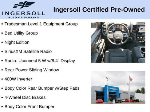 Used 2025 RAM 1500 Tradesman w/ Night Edition AWD/4WD image 10