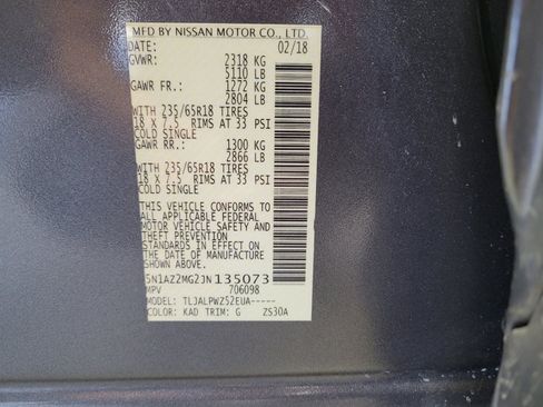 Used 2018 Nissan Murano S image 33