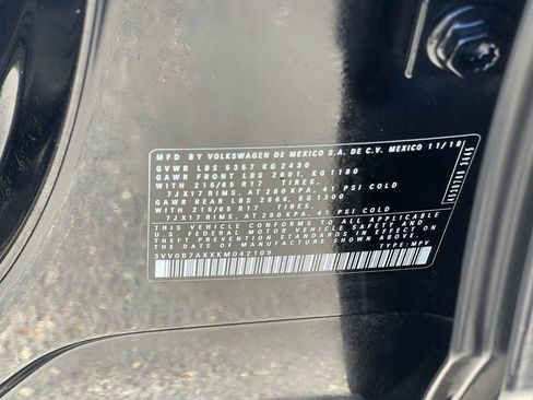 Used 2019 Volkswagen Tiguan S w/ 3rd Row Seat Package image 32