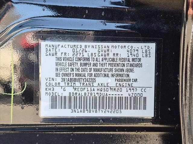 Used 2026 Nissan Sentra S w/ Floor Mat Package FWD image 23