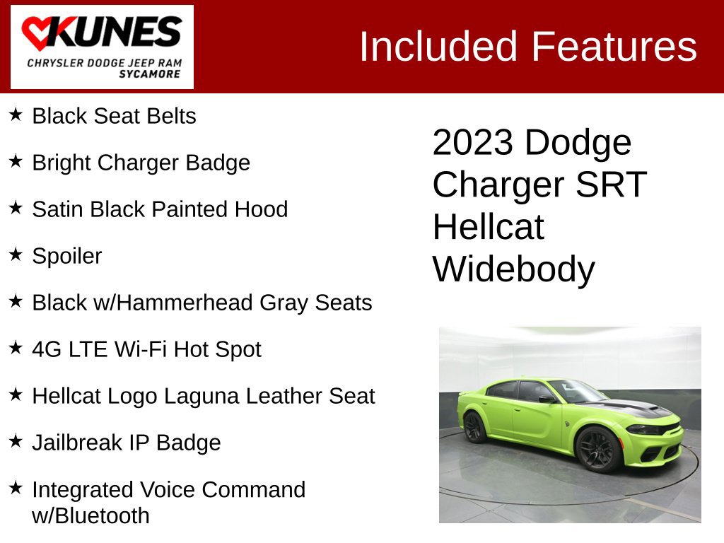 Used 2023 Dodge Charger SRT Hellcat RWD image 4