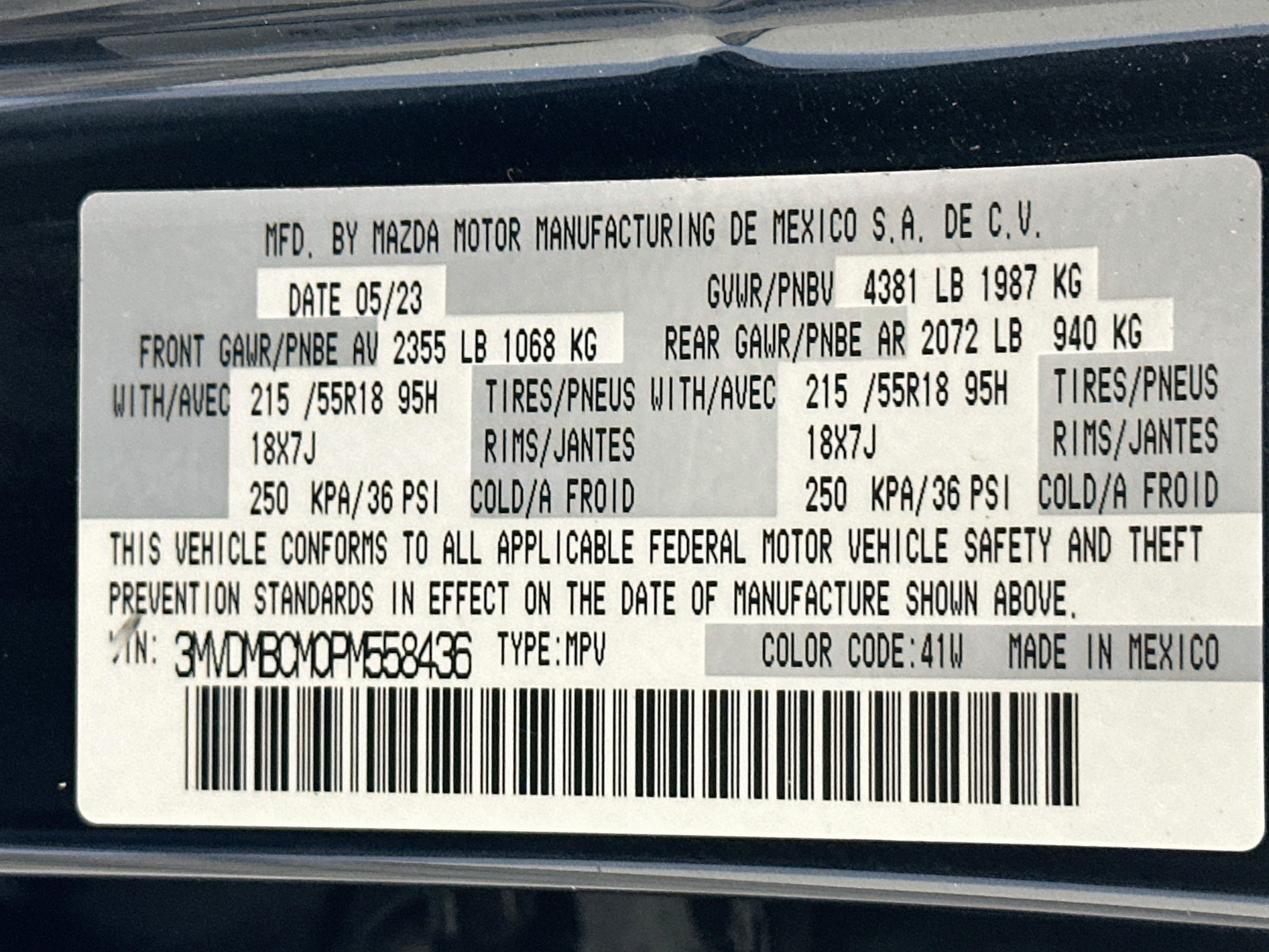 Used 2023 MAZDA CX-30 AWD 2.5 S w/ Preferred Package image 12