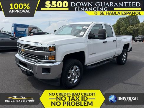 Used 2016 Chevrolet Silverado 2500 W/T w/ Snow Plow Prep Package AWD/4WD image 1