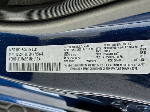 Used 2021 RAM 1500 Laramie AWD/4WD image 36