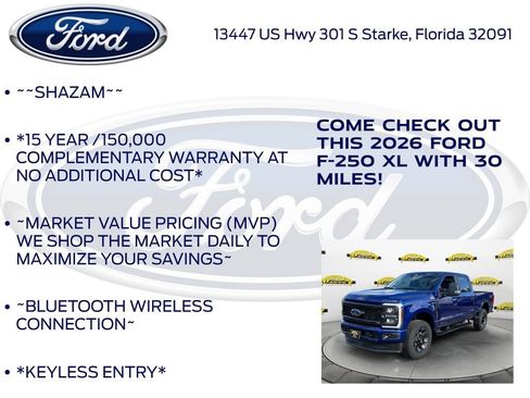 New 2026 Ford F250 XL w/ STX Appearance Package image 5