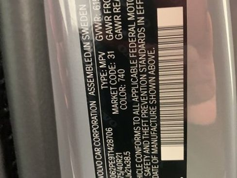 Used 2026 Volvo XC90 B6 Plus w/ Protection Package Premier image 13