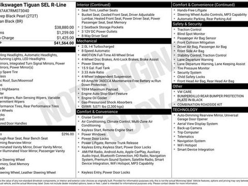 Certified 2024 Volkswagen Tiguan SEL R-Line AWD/4WD image 11