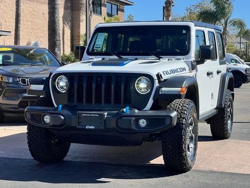Used 2022 Jeep Wrangler Unlimited Rubicon 4xe w/ Cold Weather Group image 7
