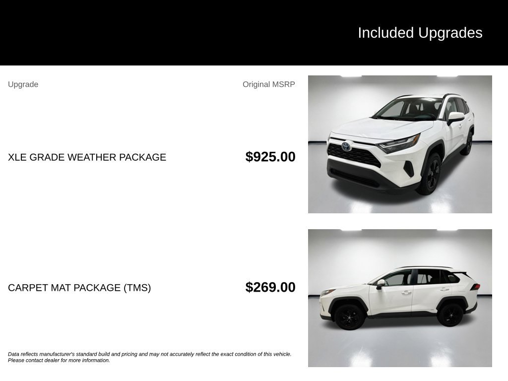 Used 2022 Toyota RAV4 XLE w/ XLE Grade Weather Package AWD/4WD image 7