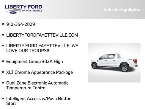 Used 2022 Ford F150 XLT w/ Equipment Group 302A High AWD/4WD image 5