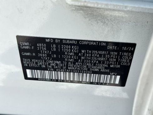 Used 2025 Subaru Outback Premium AWD/4WD image 42