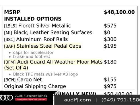 Used 2018 Audi A3 e-tron Prestige w/ Prestige Package image 25