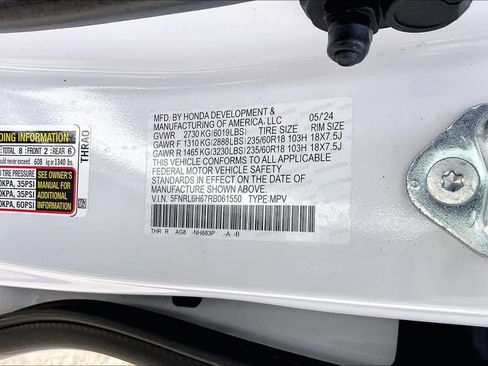 Used 2024 Honda Odyssey EX-L image 16