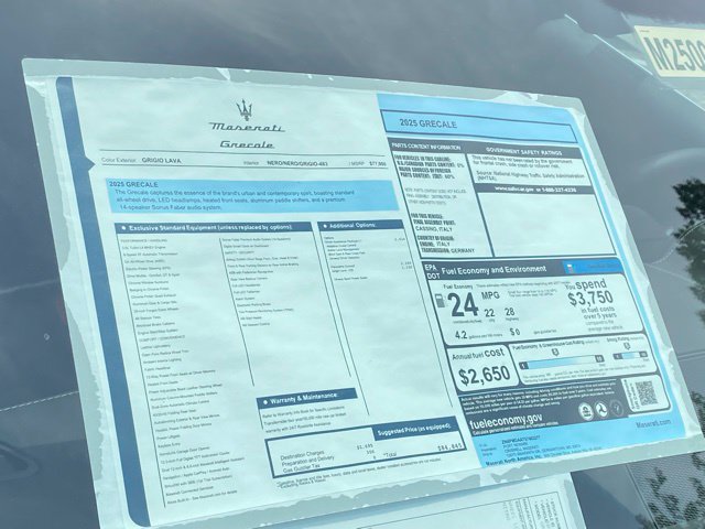 Used 2025 Maserati Grecale GT AWD/4WD image 45