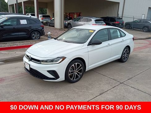 Used 2025 Volkswagen Jetta Sport FWD image 1