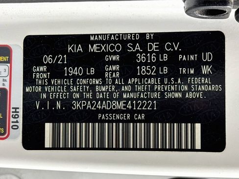 Used 2021 Kia Rio LX FWD image 43