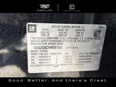 Used 2017 GMC Yukon XL SLT w/ Open Road Package image 30