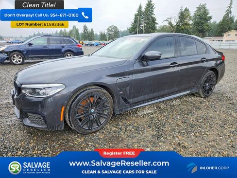 Used 2020 BMW 530e w/ M Sport Package RWD image 1