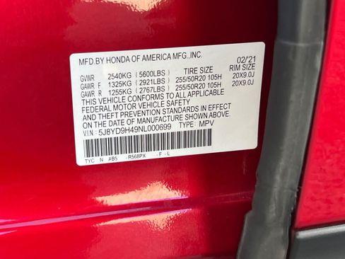 Certified 2022 Acura MDX w/ Technology Package FWD image 31