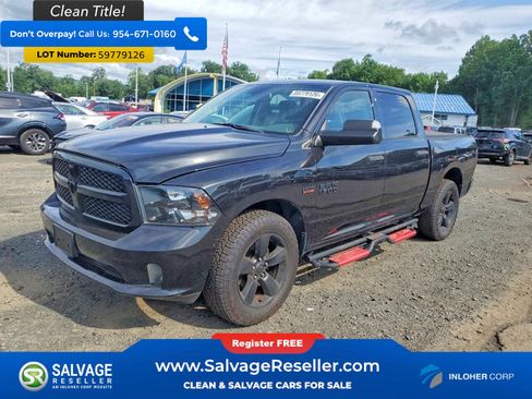 Used 2016 RAM 1500 Express w/ Black Ram 1500 Express Group AWD/4WD image 1