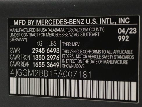 Certified 2023 Mercedes-Benz EQE 350+ SUV image 16