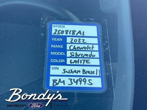 Used 2022 Chevrolet Silverado 1500 Custom w/ Safety Confidence Package image 25