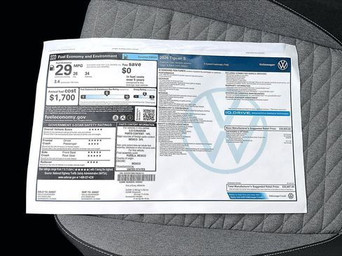 New 2026 Volkswagen Tiguan S image 33