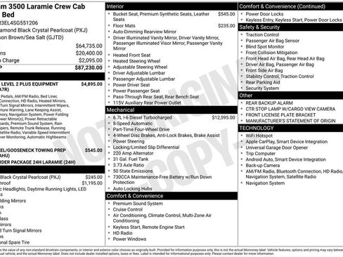 New 2025 RAM 3500 Laramie image 49