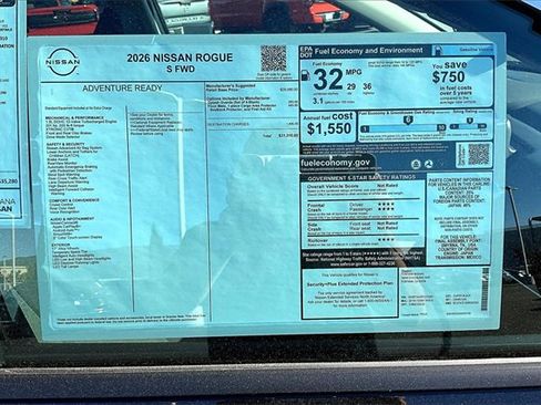 New 2026 Nissan Rogue S image 12