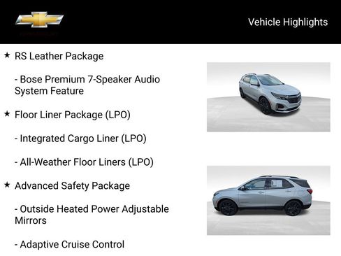 Certified 2022 Chevrolet Equinox RS w/ RS Leather Package image 21