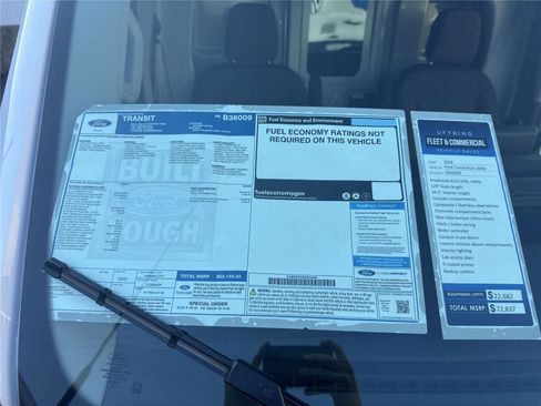 Used 2024 Ford Transit 350 w/ Interior Upgrade Package RWD image 16
