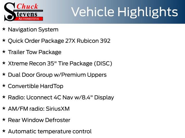 Used 2023 Jeep Wrangler Unlimited Rubicon 392 AWD/4WD image 9