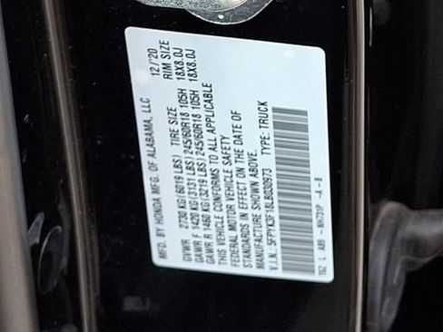 Used 2020 Honda Ridgeline Sport image 31