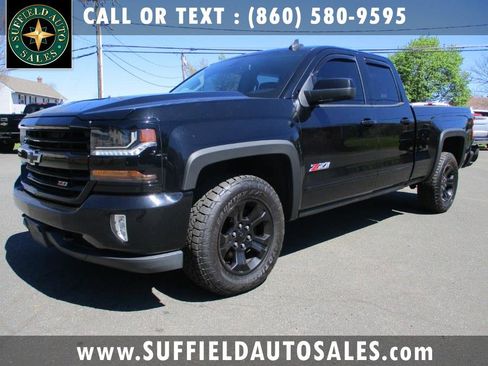Used 2018 Chevrolet Silverado 1500 LT w/ Midnight Edition AWD/4WD image 1
