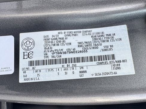 Used 2022 Ford F350 XLT w/ XLT Premium Package image 22