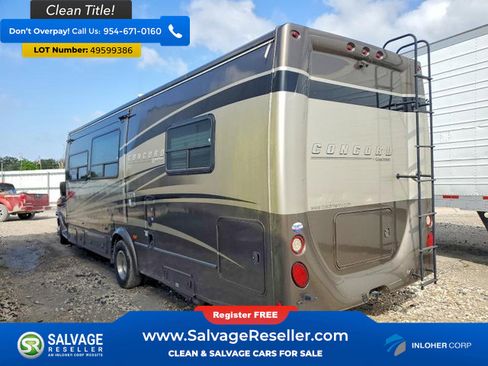 Used 2011 Ford E-450 and Econoline 450 Super Duty w/ Motorhome Prep Pkg RWD image 4