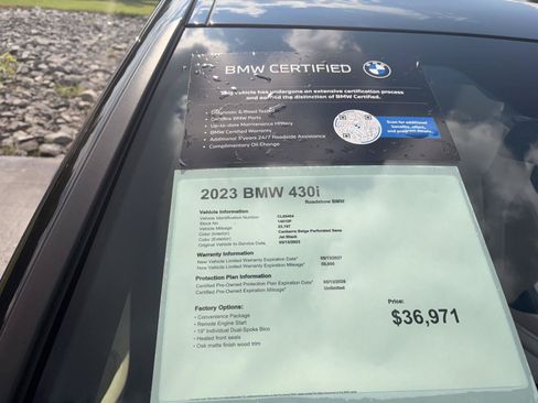 Used 2023 BMW 430i Coupe w/ Convenience Package RWD image 20
