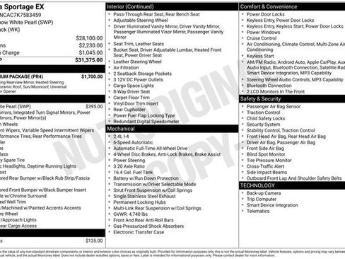 Used 2019 Kia Sportage EX w/ EX Premium Package image 14