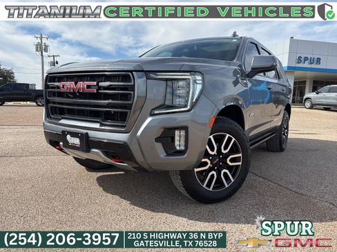 Used 2021 GMC Yukon AT4 w/ Technology Package image 1