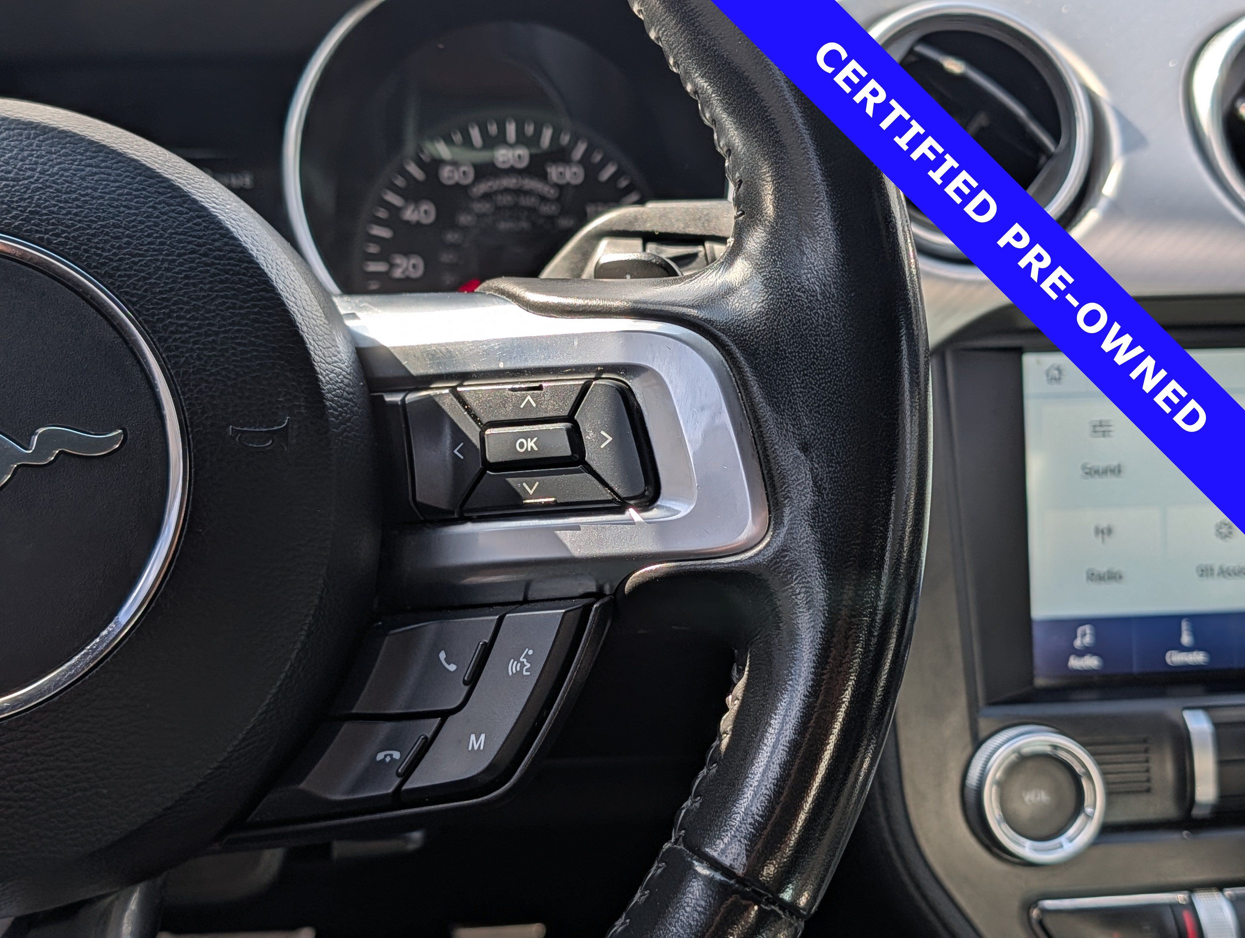 Certified 2021 Ford Mustang Premium w/ Black Accent Package RWD image 22