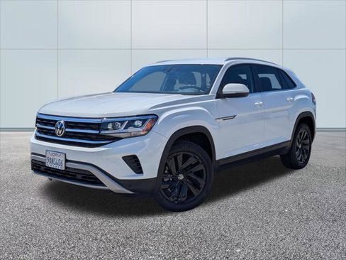 Used 2022 Volkswagen Atlas Cross Sport SE w/ Black Wheel Package AWD/4WD image 1