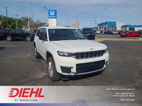 Used 2021 Jeep Grand Cherokee L Limited AWD/4WD image 1