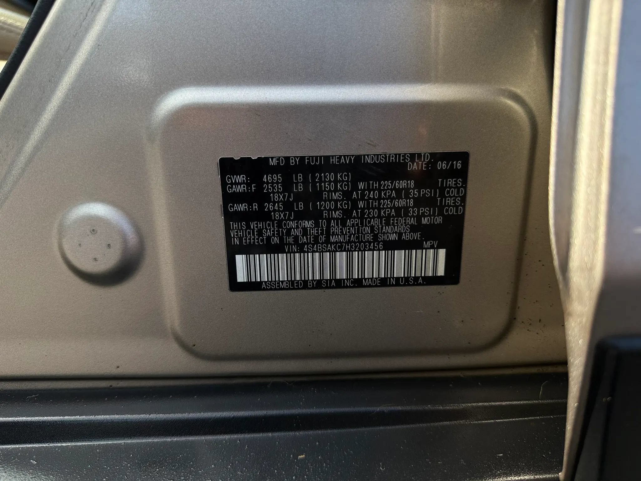 Used 2017 Subaru Outback 2.5i Limited AWD/4WD image 44